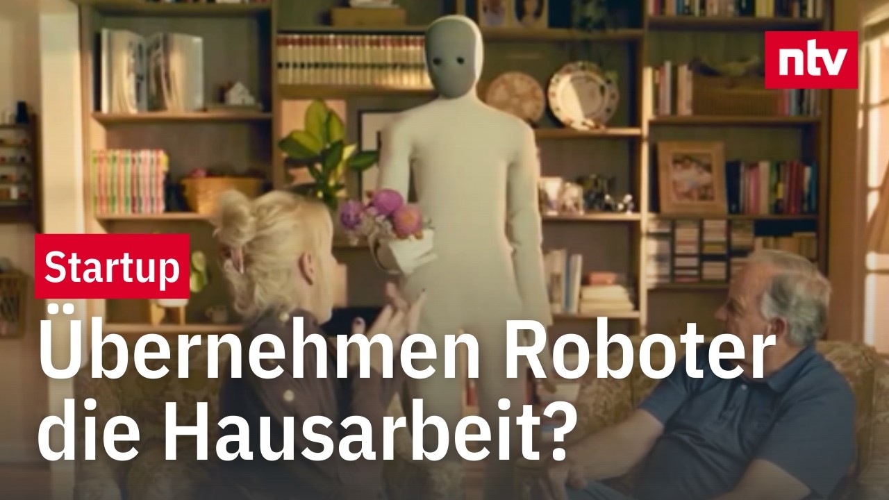 Deutsches Startup baut Roboter für Hausarbeit - Bügelt und putzt die Zukunft?