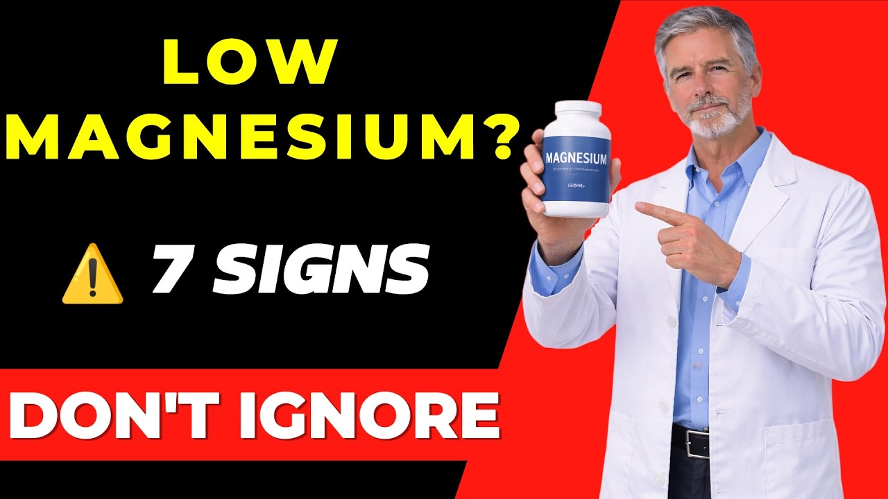 7 Warning Signs Your Body May Be Low on Magnesium
