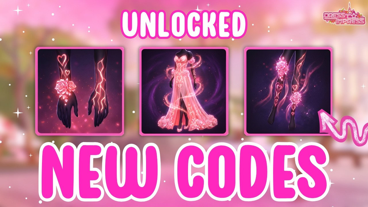 *ALL NEW CODES* & HIDDEN SECRETS IN THE VALENTINE’S UPDATE IN DRESS TO IMPRESS