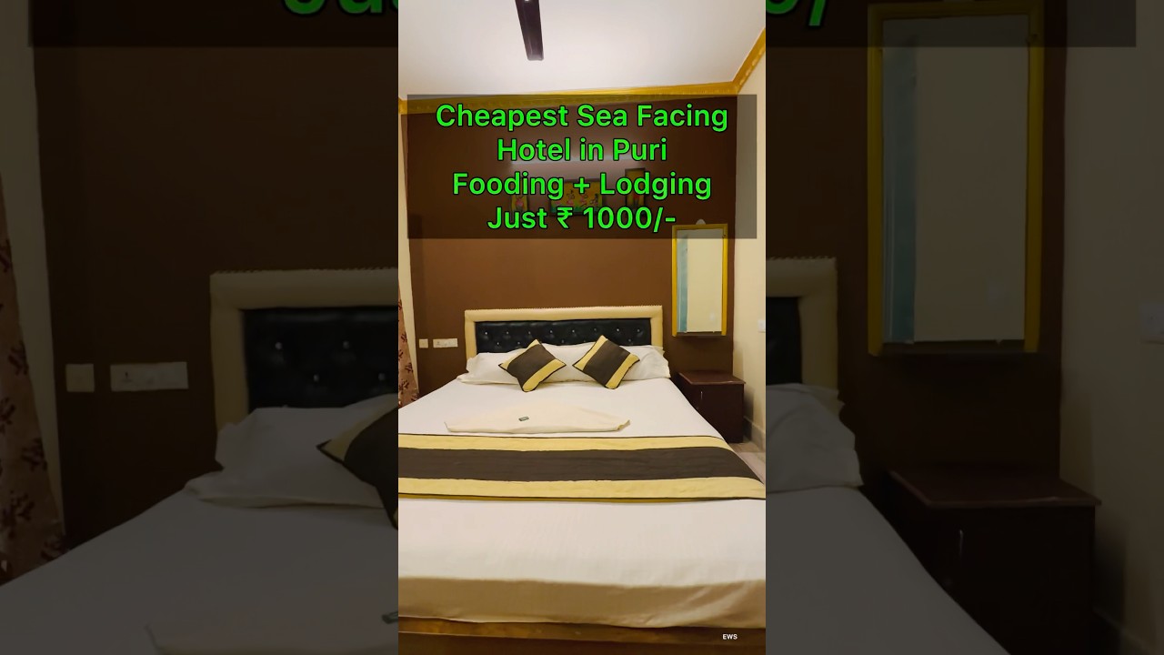 CHEAPEST SEA FACING HOTEL IN PURI😍    #puri #purihotel #purihotels #hotel #seafacing #cheapest