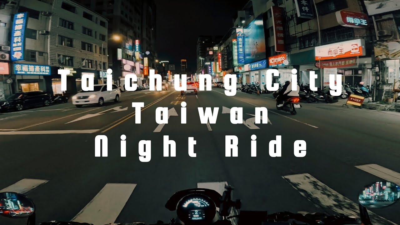 POV CHILL NIGHT RIDE | TAICHUNG CITY, TAIWAN | TRIUMPH TRIDENT 660 #trident660 #insta360acepro #台中
