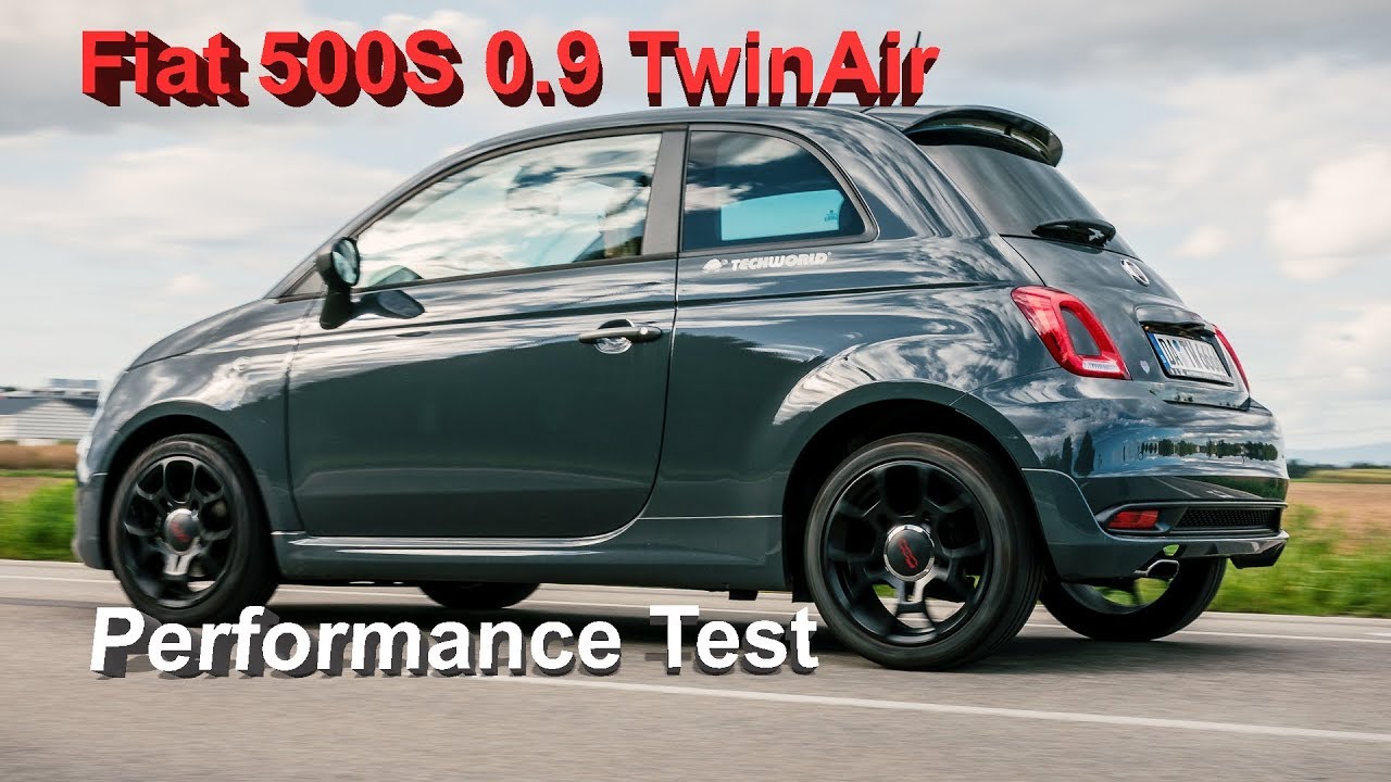Fiat 500S 0,9 TwinAir (2017) Performance Test