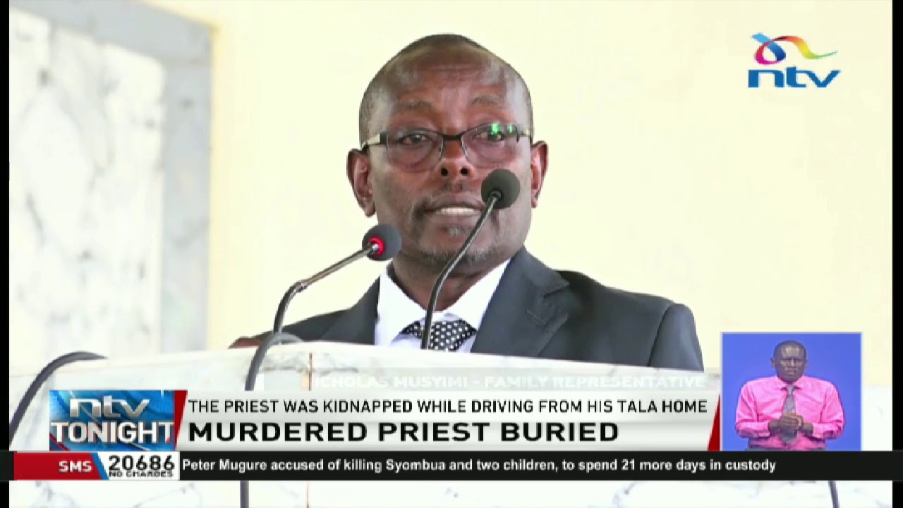 Father Michael Kyengo laid to rest in Katoloni, Machakos