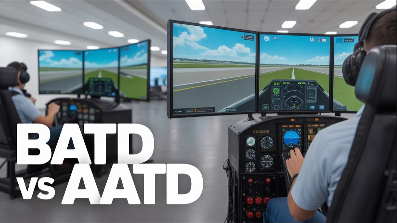 BATD против AATD | Налет часов для получения квалификации пилота по приборам
