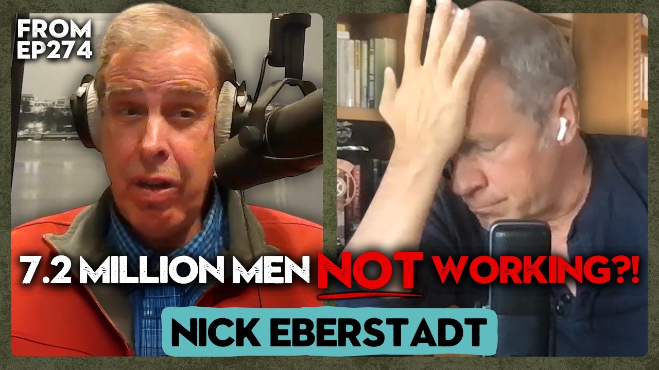 Why Are Healthy Men Exiting The Workforce? | Nick Eberstadt Clip #274 | The Way I Heard It