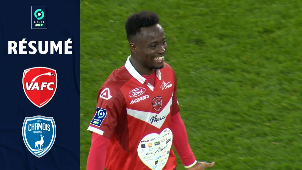 VALENCIENNES FC - CHAMOIS NIORTAIS FC (1 - 1) - Résumé - (VAFC - CNFC) / 2020-2021