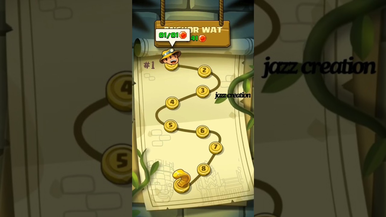 Diamond Quest: Don't Rush - Angkor Wat level-1 #diamondquestwalkthrough #diamondquest #angkorwat #yt