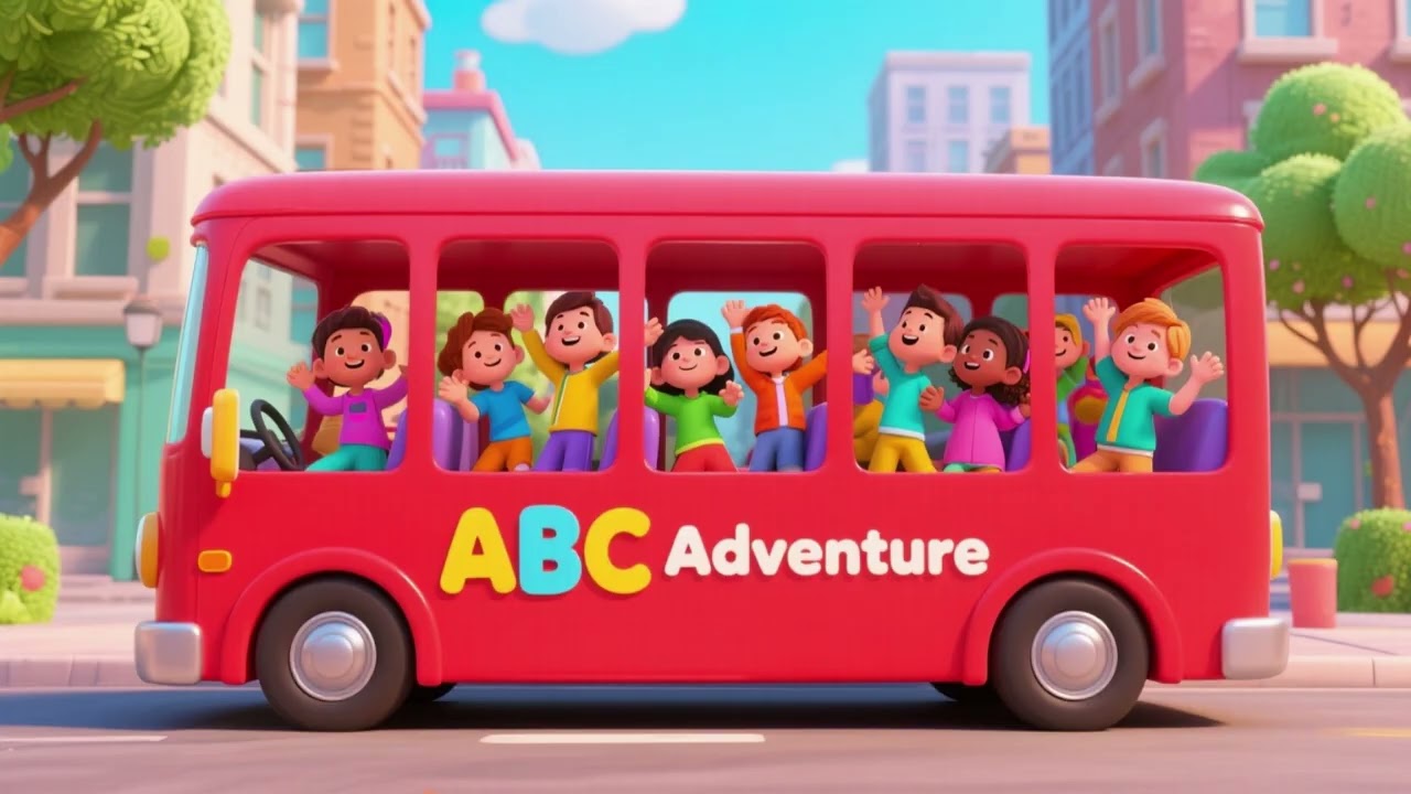 Red Bus ABC Adventure – Fun Alphabet Kids Song