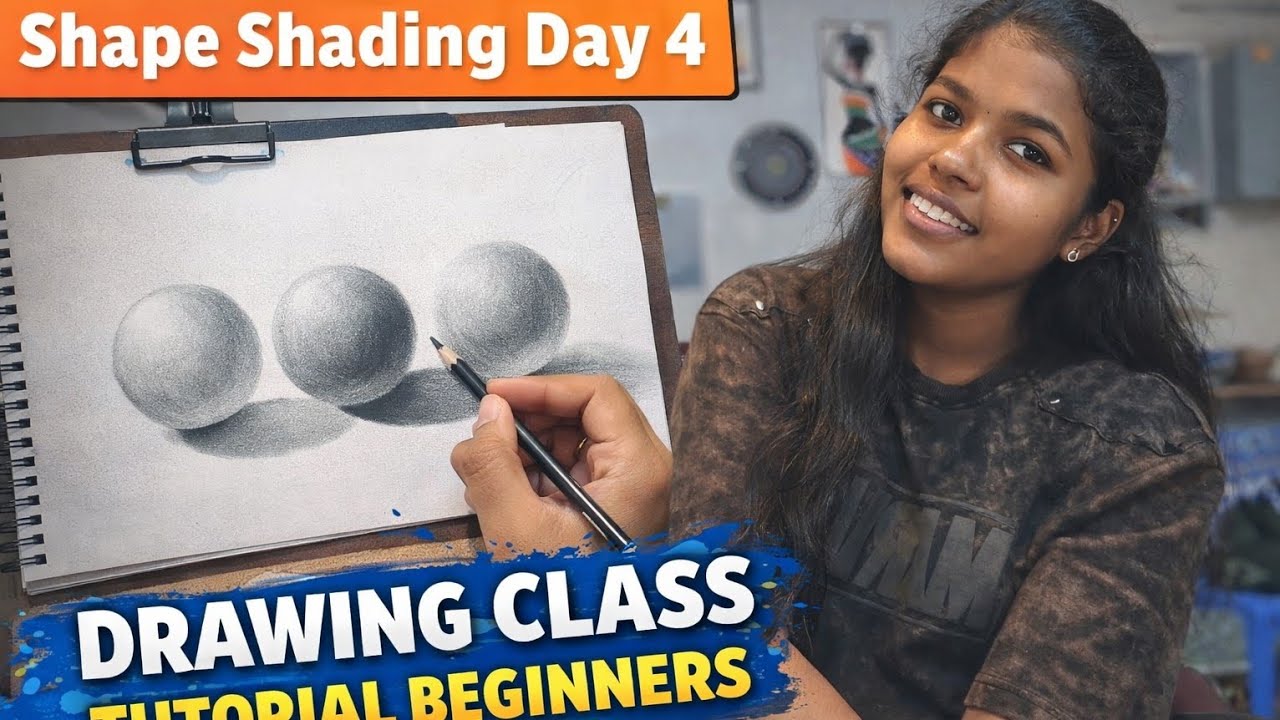❤️💖DAY4 DRAWING CLASS FOR BEGINNERS| Drawing tutorial|Beginners Friendly Drawing class#drawingclass 