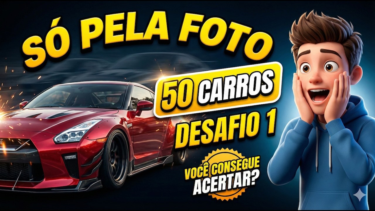 QUIZ TUDO CHANNEL - Você consegue acertar a MARCA e o MODELO só pela foto? (Quiz de Carros)