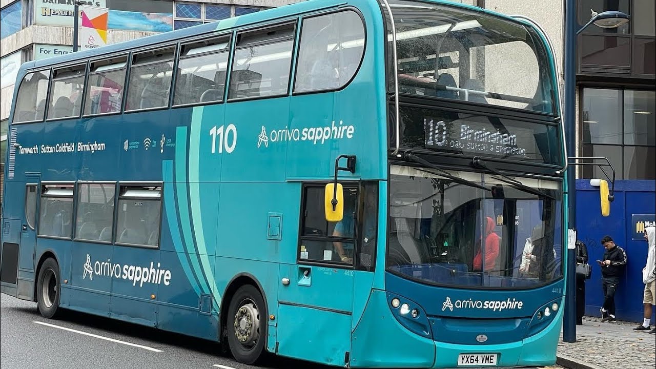 110 Birmingham-Sutton Coldfield-Fazeley-Ventura Park-Tamworth