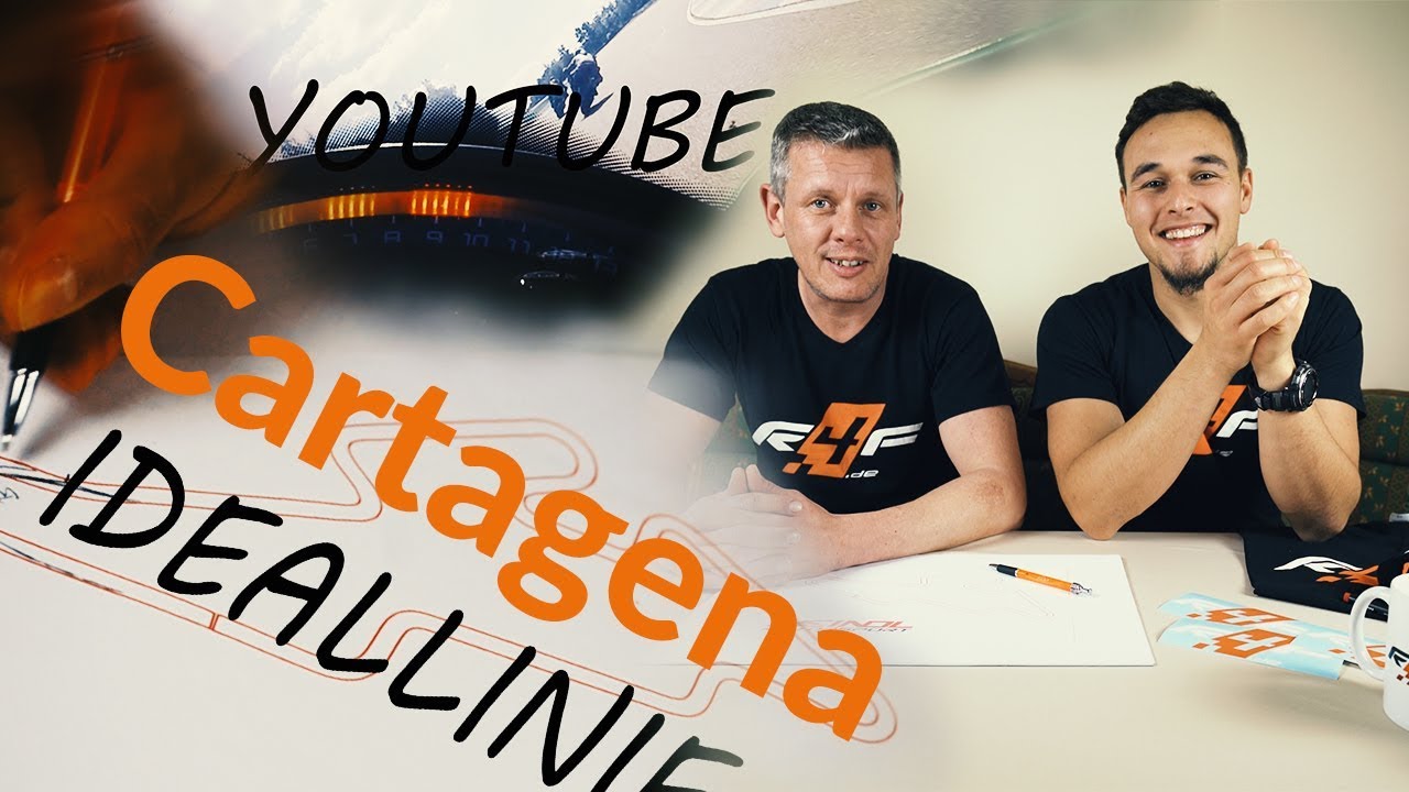 Die IDEALLINIE in Cartagena - Racing4Fun Chris / Matthias Meindl