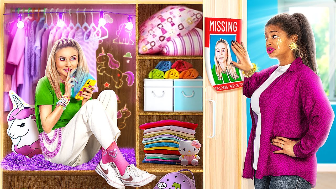 娘がいなくなった！秘密の保管部屋