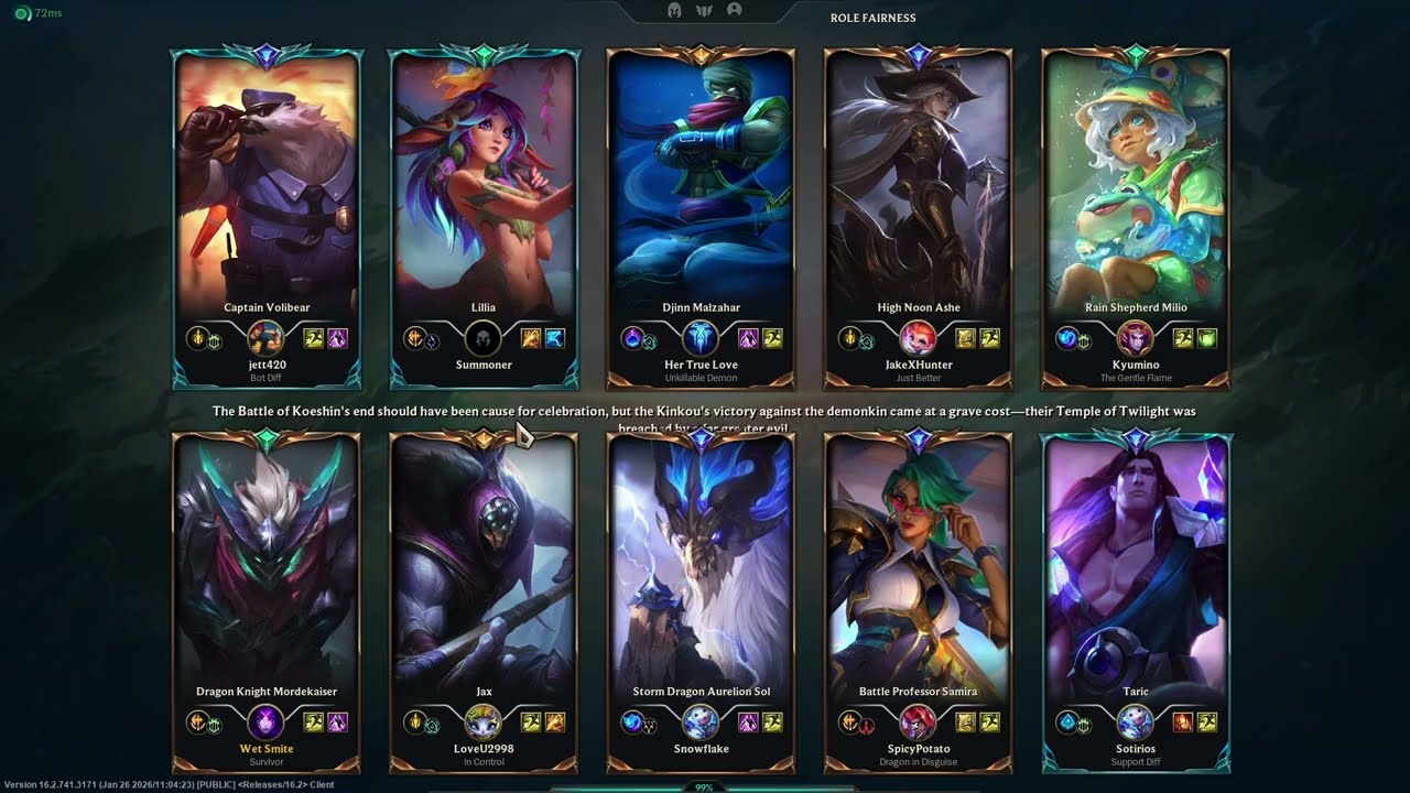 Calm Rank Game With Mord Top