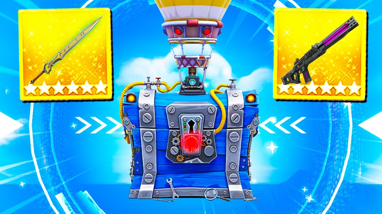 The *BATTLE BUS* CHEST Only Challenge in Fortnite
