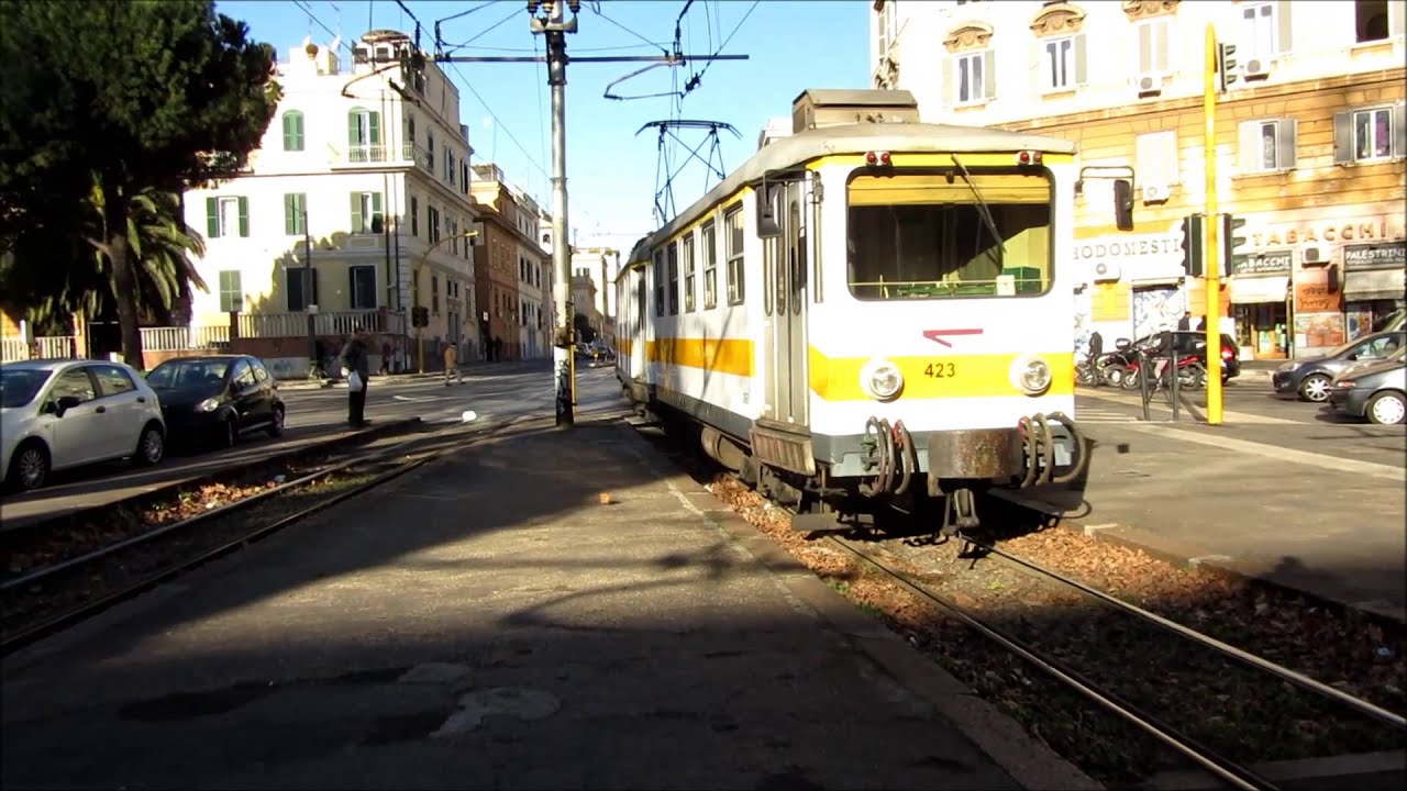 Rome trams - Straßenbahn - Rete tranviaria di Roma - Villamos Róma