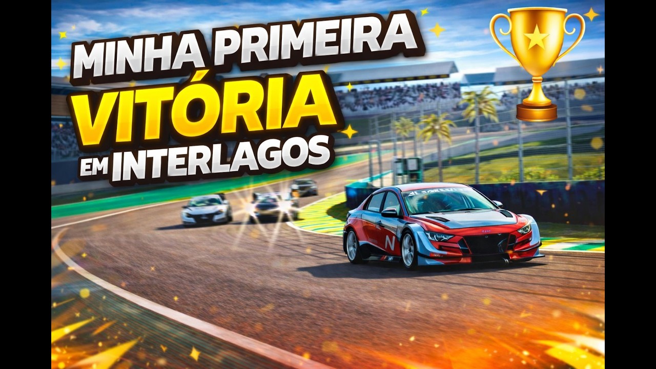Minha primeira Vitória em Interlagos na TCR de Elantra .