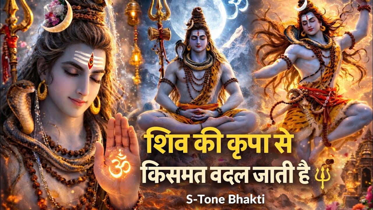 शिव की कृपा से किस्मत बदल जाती है | Powerful Shiv Bhajan | Mahadev Bhakti Song