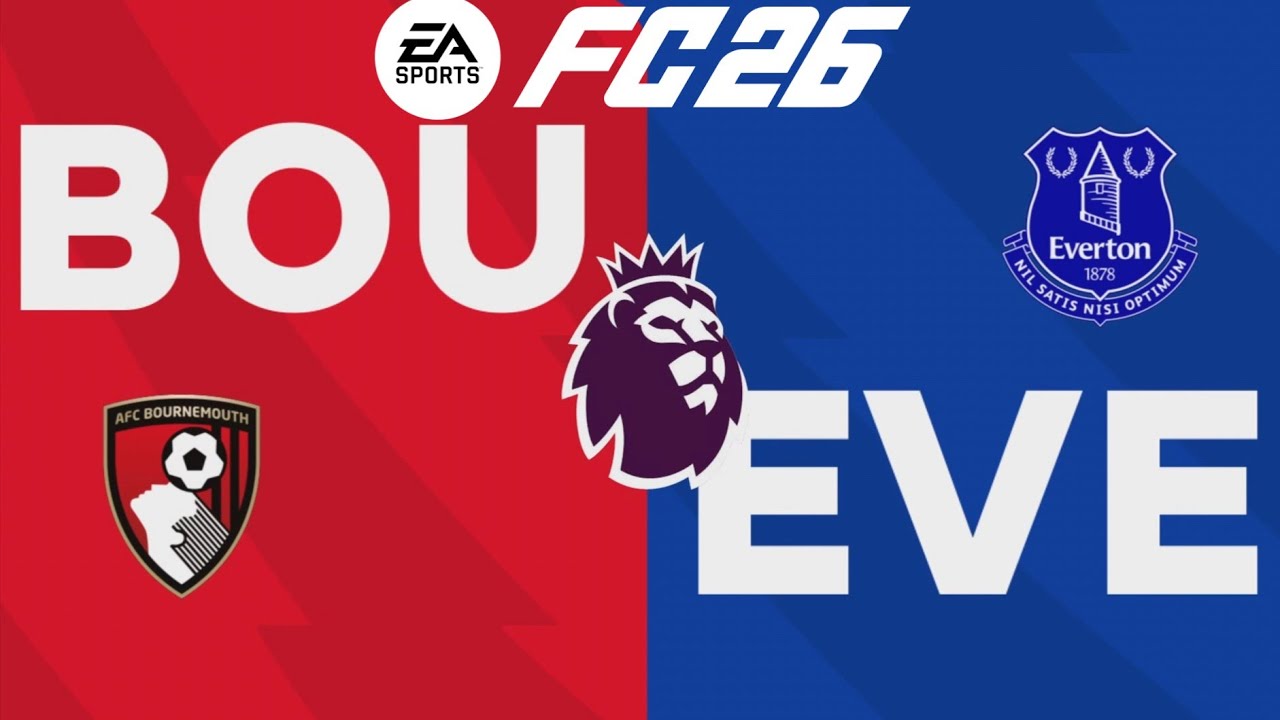 EA FC 26 - AFC Bournemouth vs Everton | Premier League