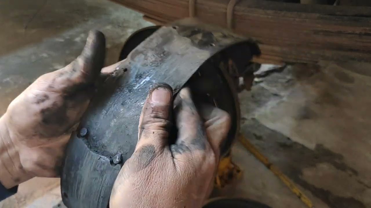 como trocar lona de freio da D20