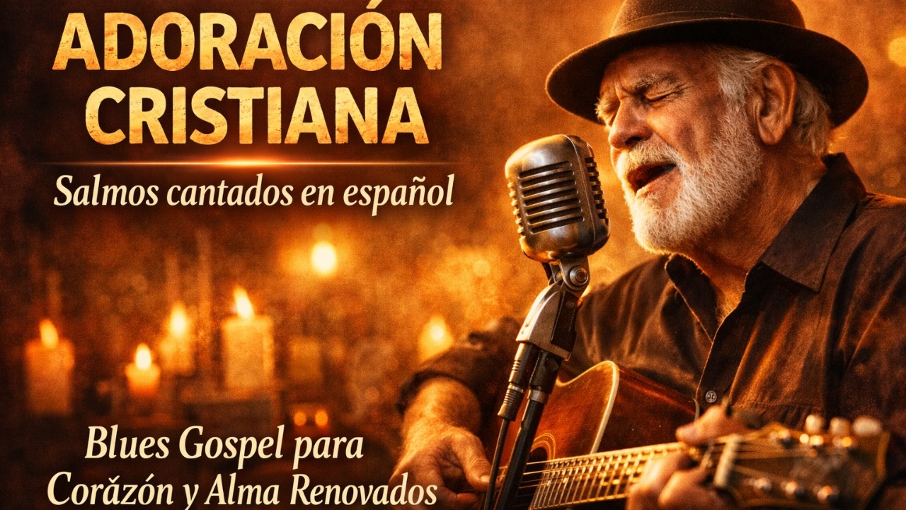 Adoración Cristiana | Salmos cantados en español – Blues Gospel para Corazón y Alma Renovados