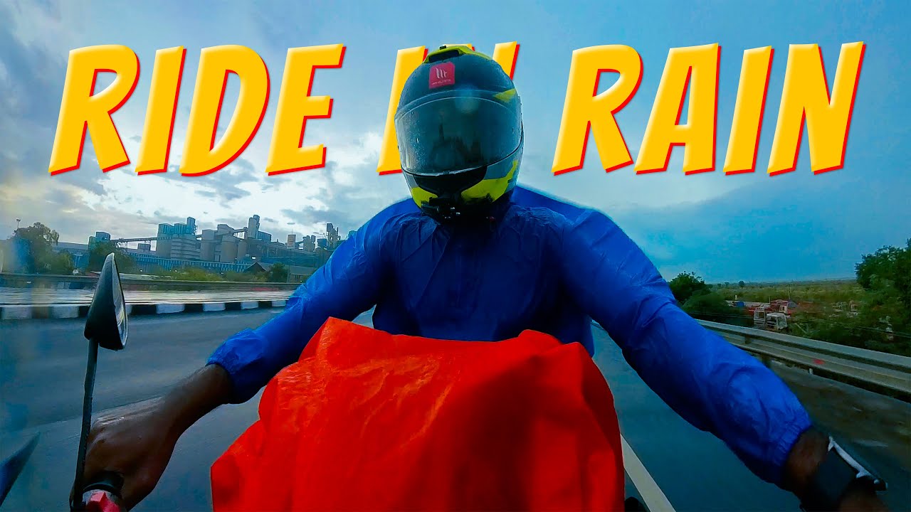 Riding in Rain | Bike Travel in Rain | Mysore to Nagercoil Long Ride Experience