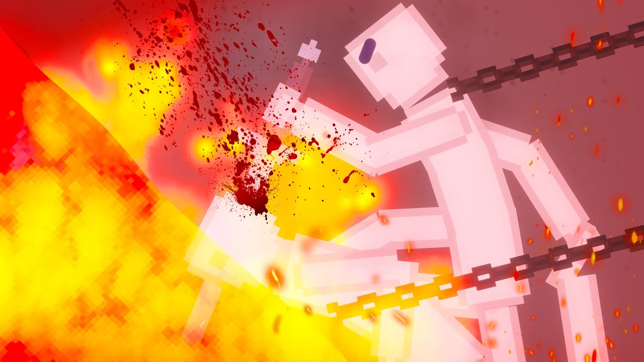 People Fight Each Other (LAVA MAP) In People Playground