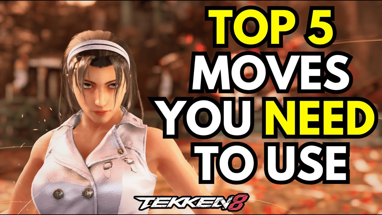 Top 5 Must-Know Moves for Jun in Tekken 8 | TEKKEN 8 JUN Kazama