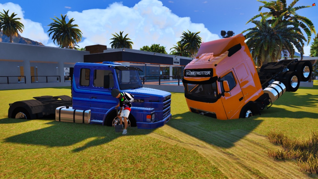ENCONTREI OS CAMINHÕES DO BRUNO GARCIA ENTERRADO NA FAZENDA BLACKSTONE NO GTA5