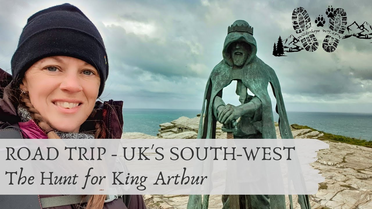 THE HUNT FOR KING ARTHUR: Tintagel Castle and Merlin's Cave - SOUTH-WEST UK ROADTRIP