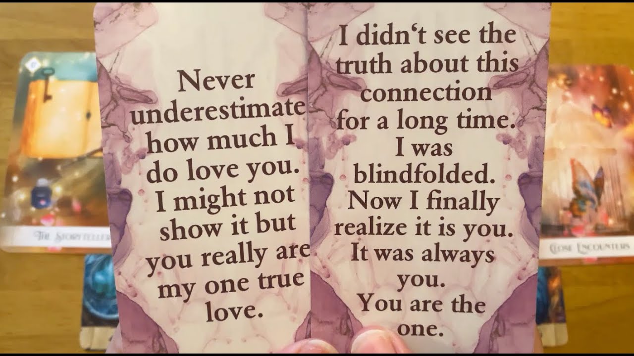 THEY REALIZE YOU'RE THE ONE FOR THEM & WANT TO SHOW YOU 💜 LOVE READING 🔮 #lovereading #tarot #fyp