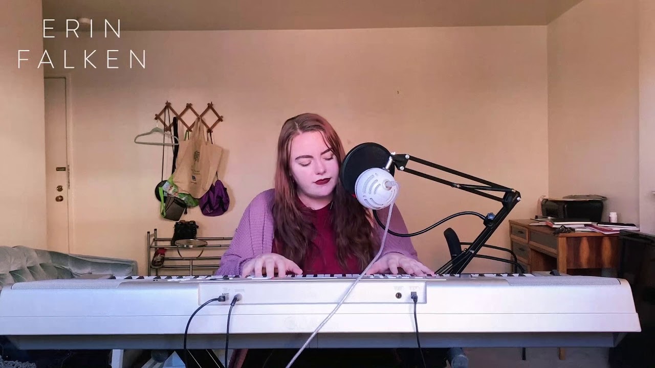 Champagne Supernova - Oasis [Live Acoustic Piano Cover by Erin Falken]