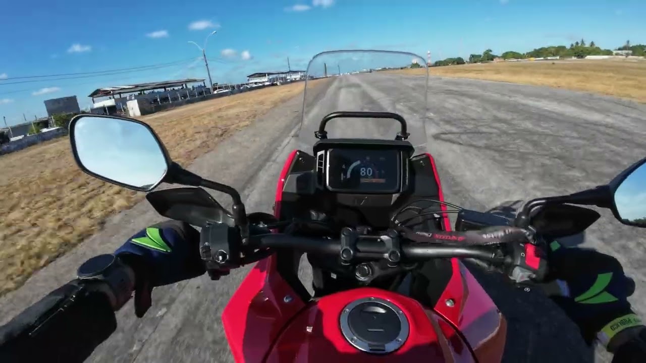 Test Ride Honda NX500 - Autódromo de Eusébio