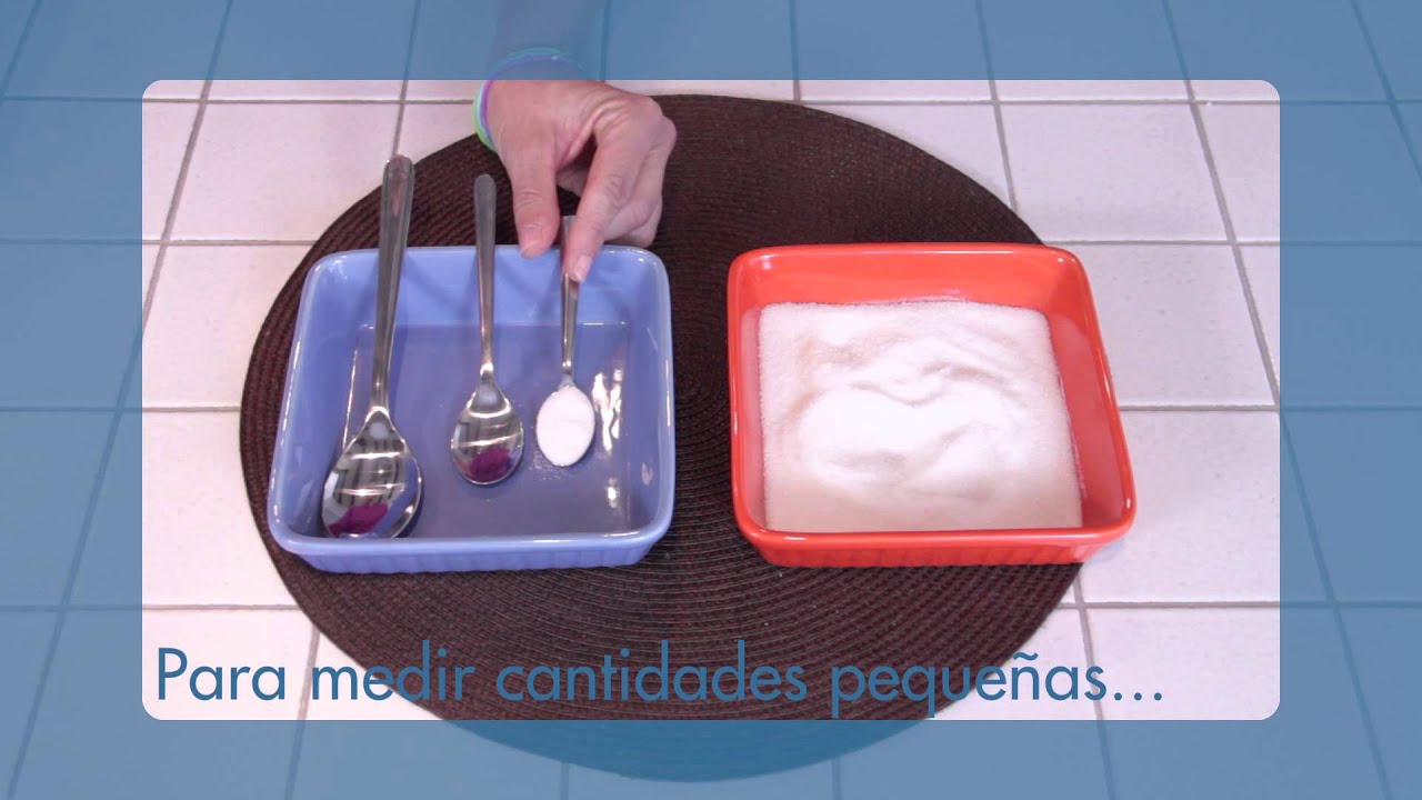 Para medir cantidades pequeñas I Sabías que...