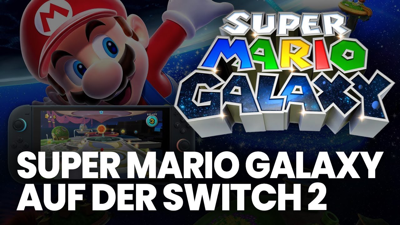 Super Mario Galaxy (2) ist auch auf der SWITCH 2 eine Wucht!