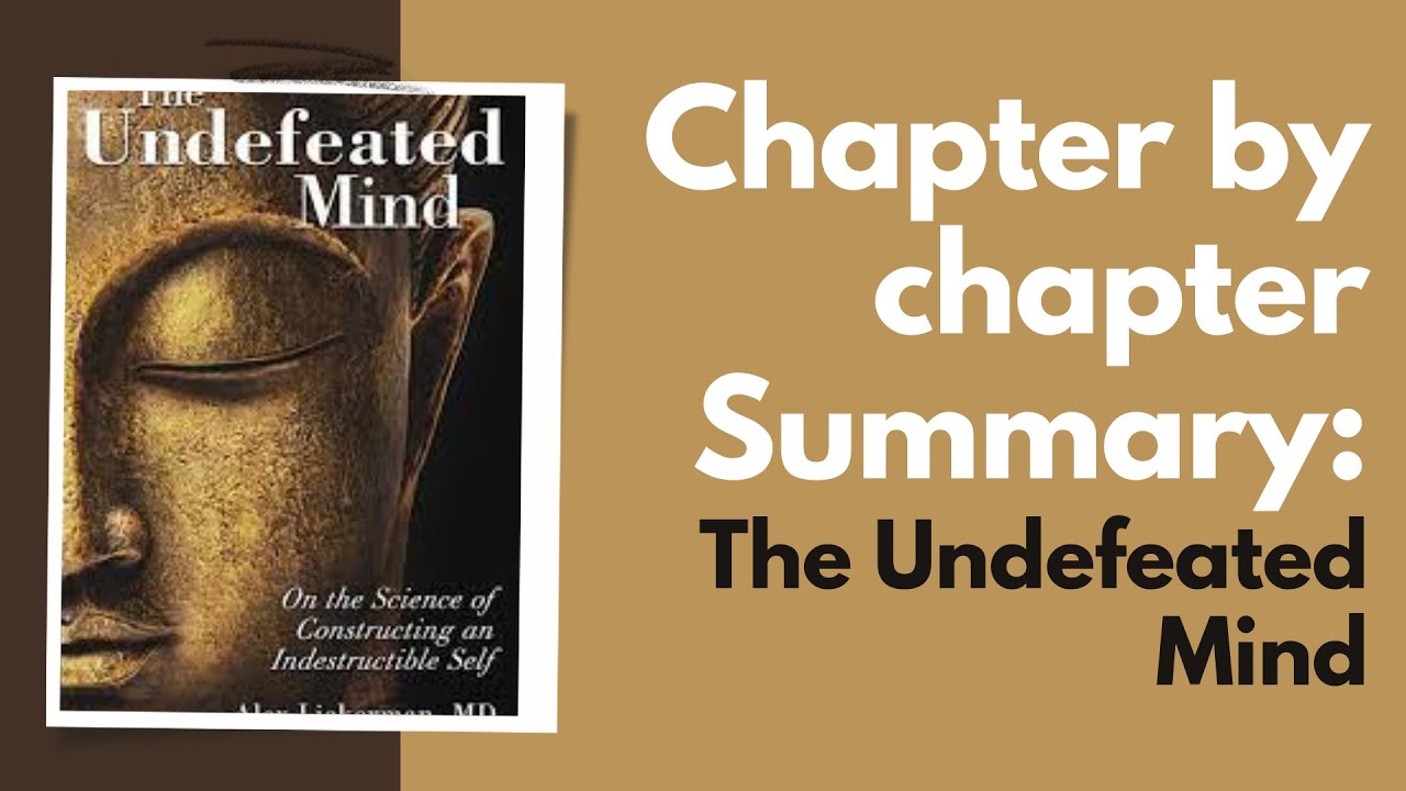 Alex Lickerman| The Undefeated Mind| Summary| Chapter by chapter| You Need to Have One Clear Goal