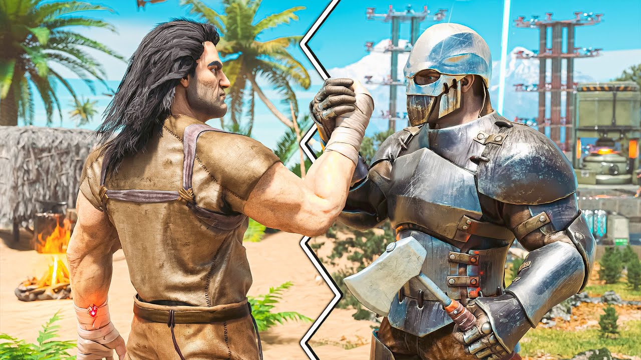 How Two Solos Survived 250 Days in an Ocean Fortress in ARK PvP...