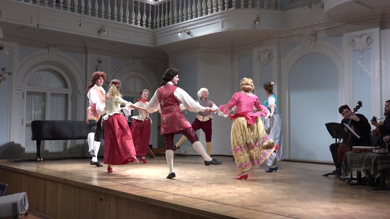 Мастерская исторического танца ENTREE. La Bionni. Contredanse. (Paris 1761)
