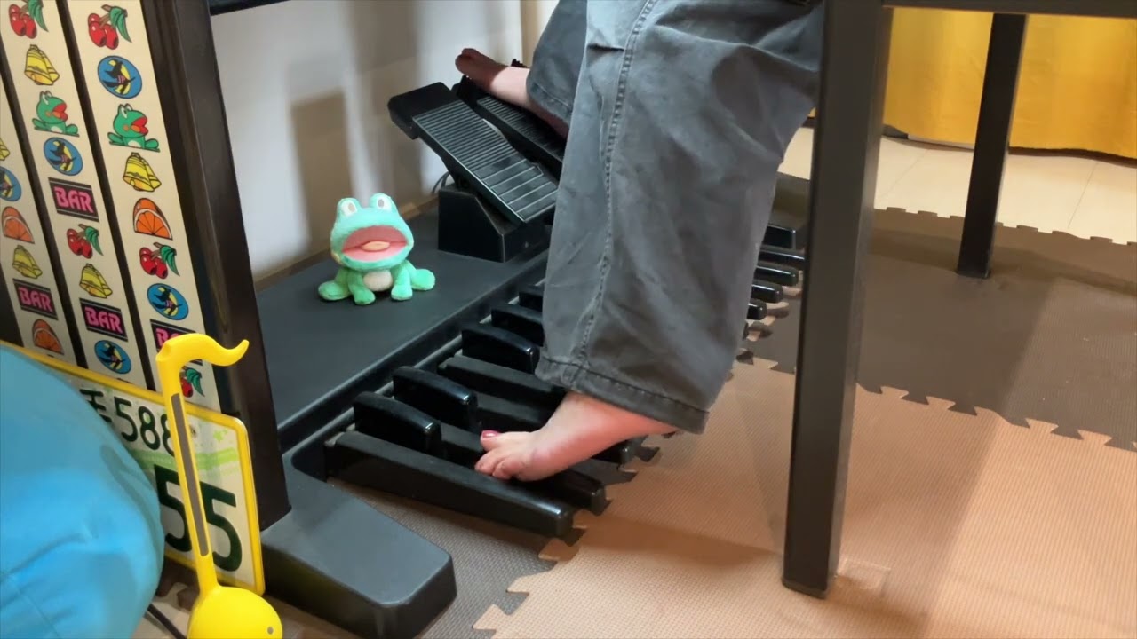 夢で逢いましょう/村上ゆき 足画面 エレクトーン