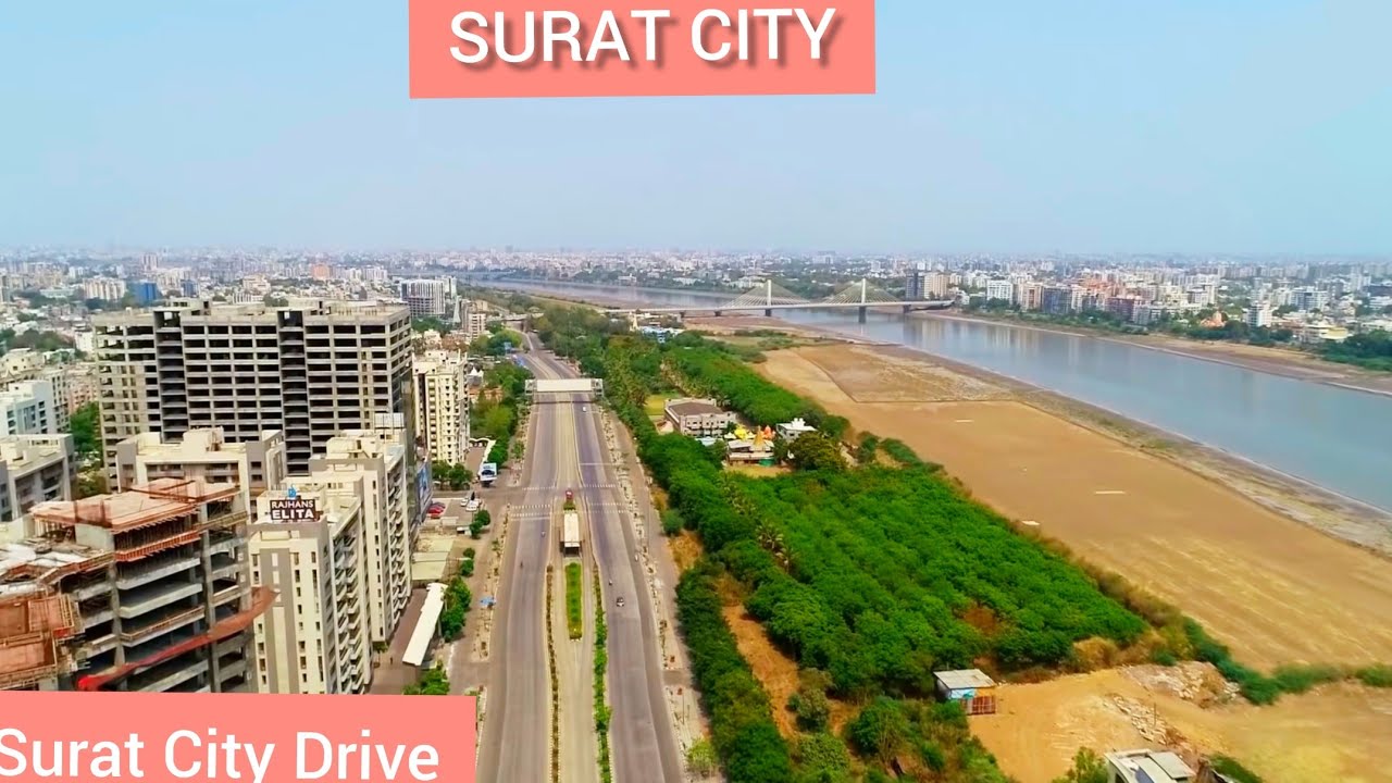 Surat City Drive | Udhana Darwaza to Pal | Surat City  | Surat in Rain | #suratcity #surat #gujarat