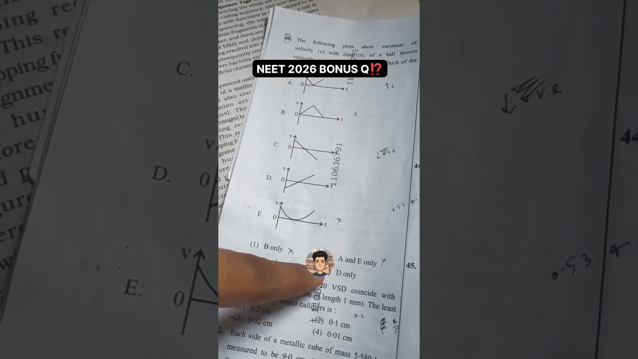 NEET 2026 Bonus Question? 🤯