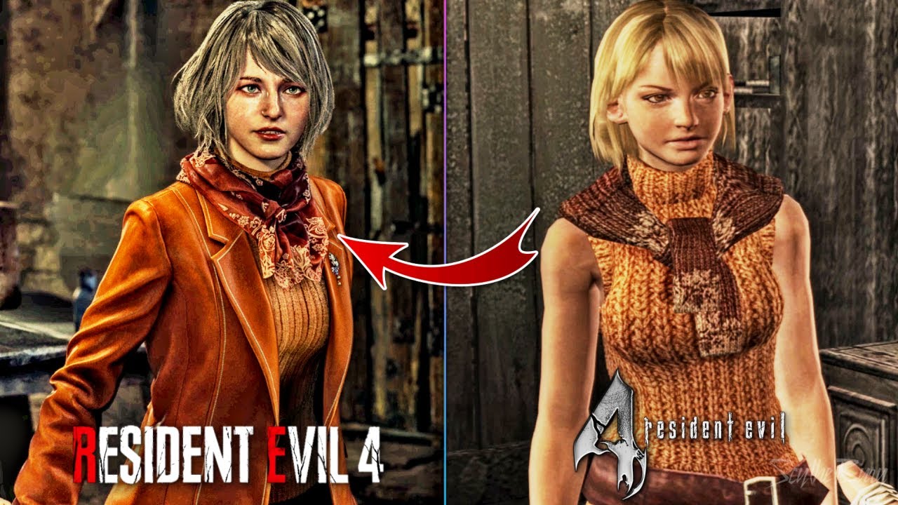 Ashley's BALLISTIC Comparison - Resident Evil 4 vs Resident Evil 4 Remake