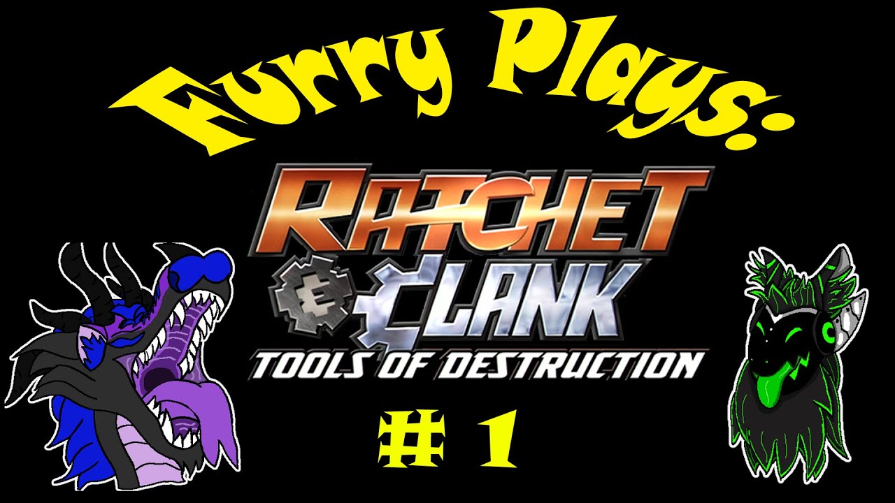 Furry Let's Play R&C ToD Part 1 No Armour Run