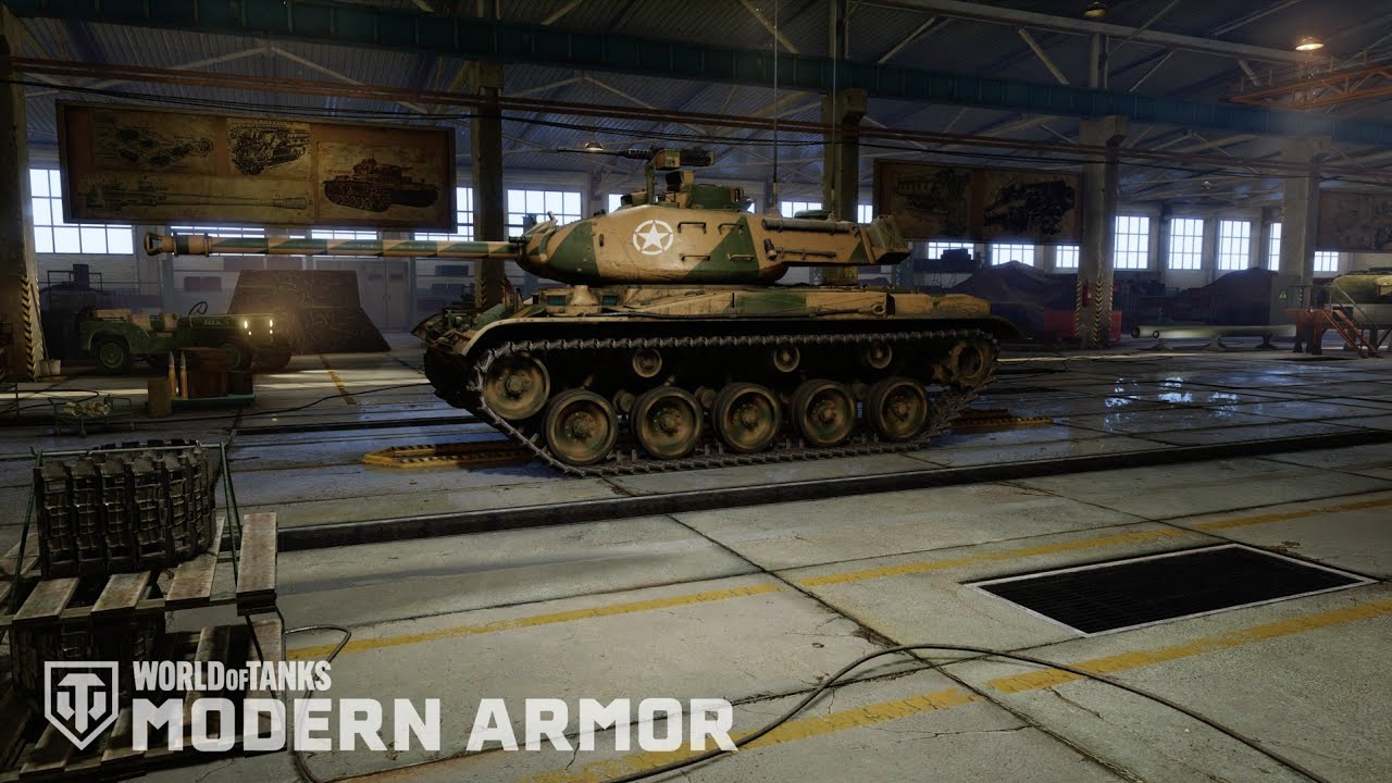World of Tanks - M41 WALKER BULLDOG 4,1k spot (M) - Plaża Sword - PS5
