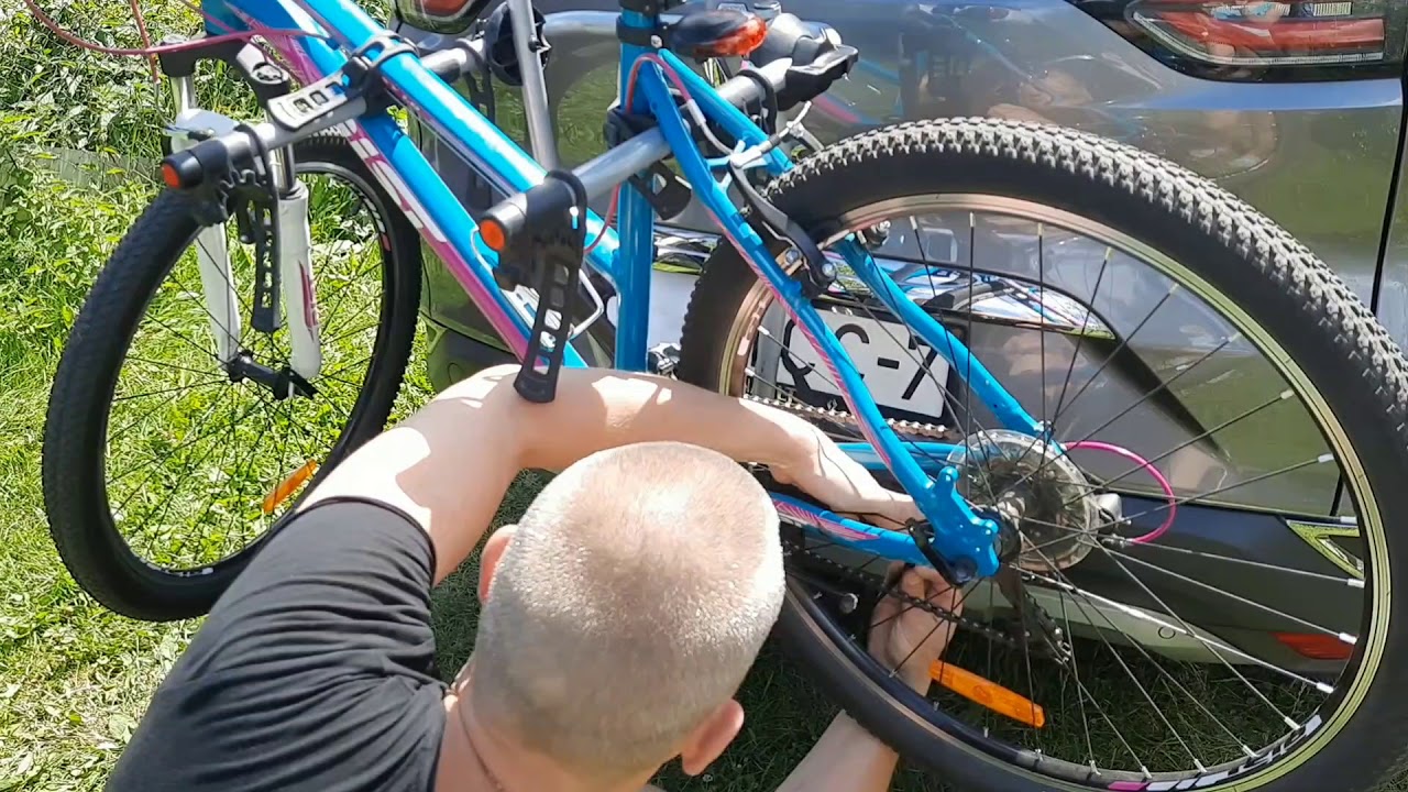 Обзор велокрепления на фаркоп Thule HangOn 972  (Thule HangOn 972 towbar bike carrier overview)