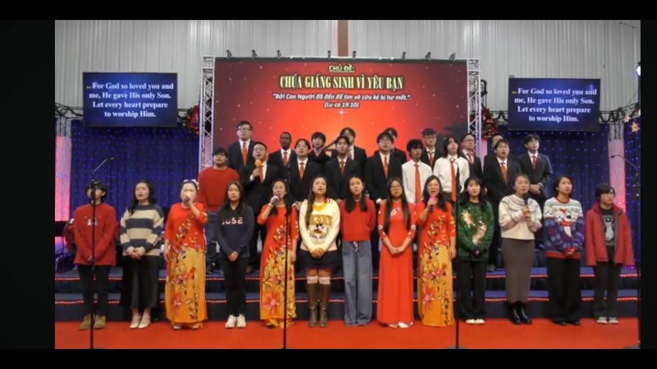 HTTL Morrow - Ban Thanh Thiếu Niên tôn vinh Chúa ngày Christmas, Dec-21-2025 .