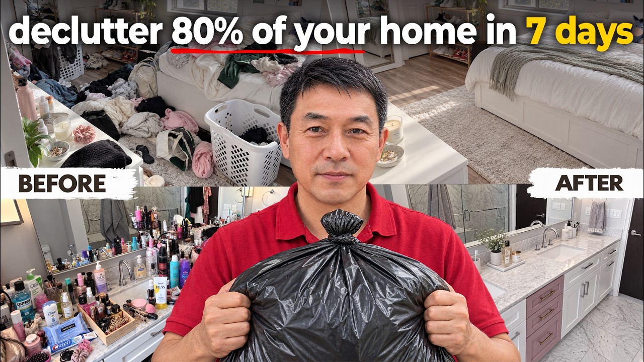 10 Japanese Methods to Declutter 80% of Your Home in 7 Days