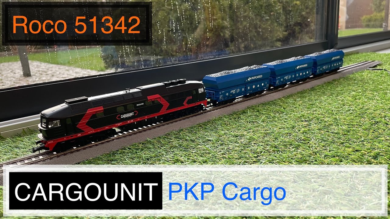 Roco 51342 – Zestaw startowy BR232-505 „Ludmiła” z wagonami Falns, tory ROCO LINE i Z21