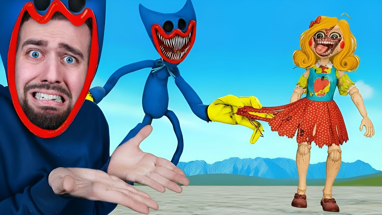 HUGGY WUGGY ATTAQUE MISS DELIGHT POPPY PLAYTIME CHAPITRE 3 !