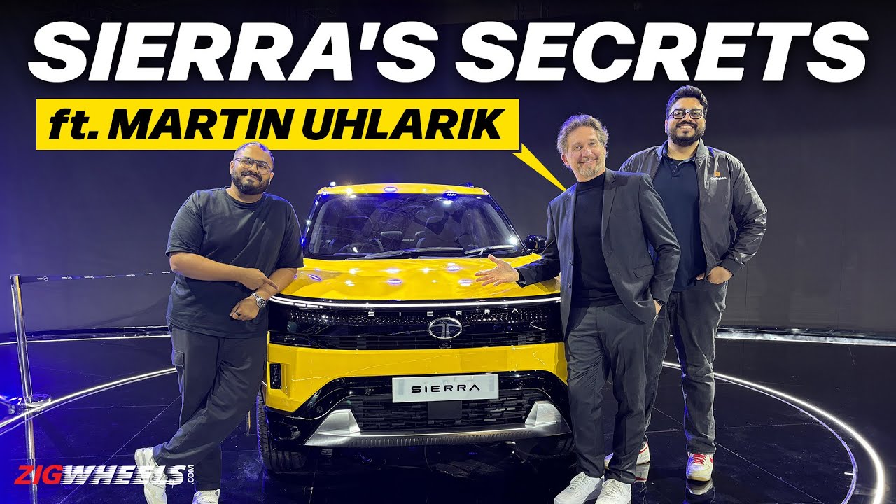 Tata Sierra ICE Detailed With Martin Uhlarik! | Head Of Global Design, Tata Motors